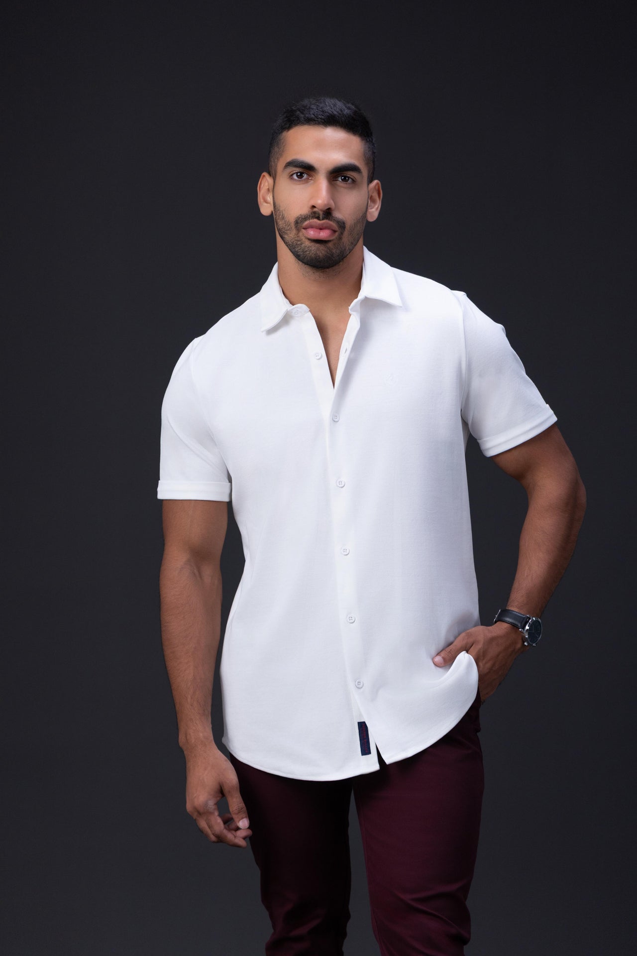 City Weave Knit Shirt