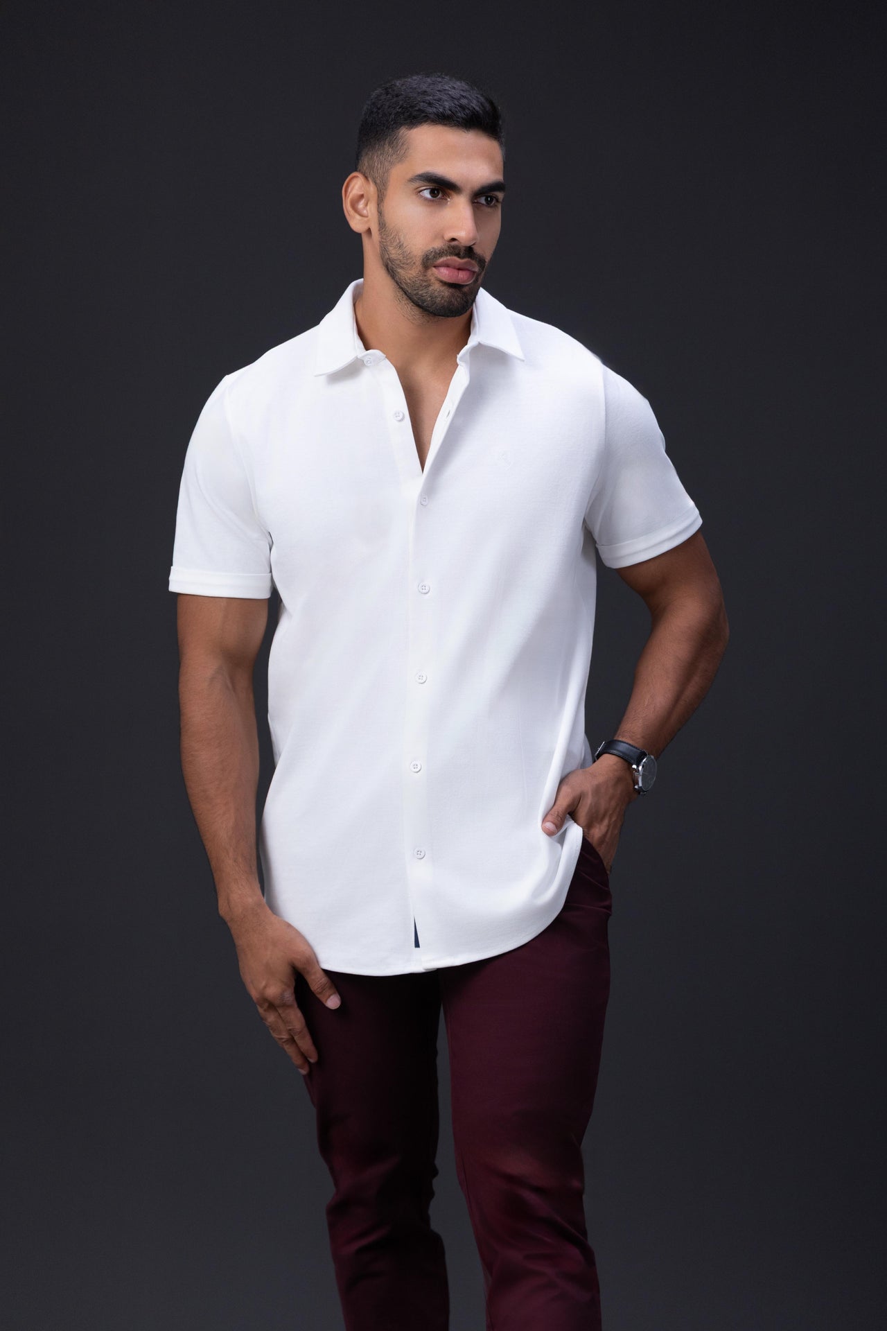 City Weave Knit Shirt