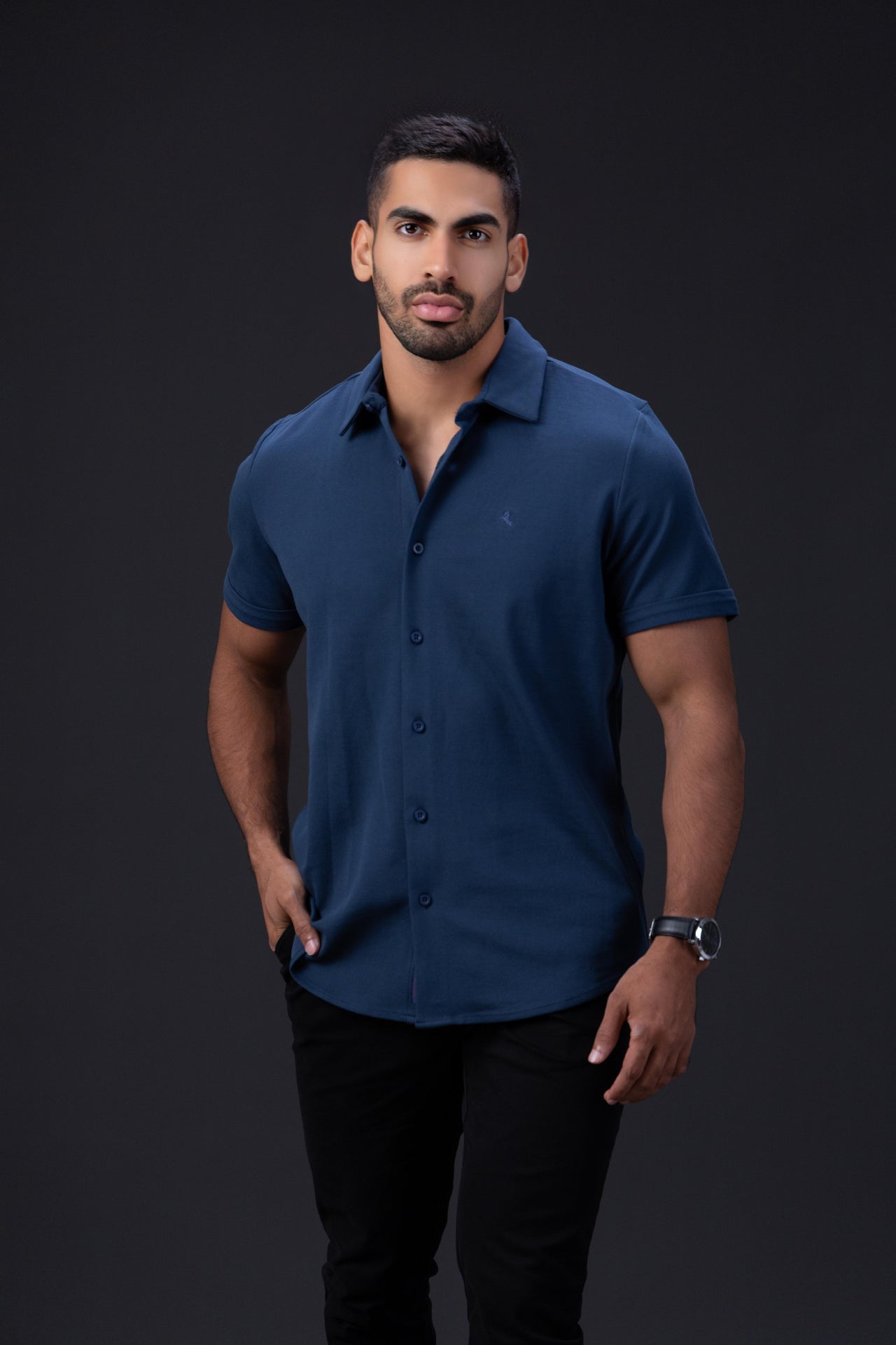 City Weave Knit Shirt