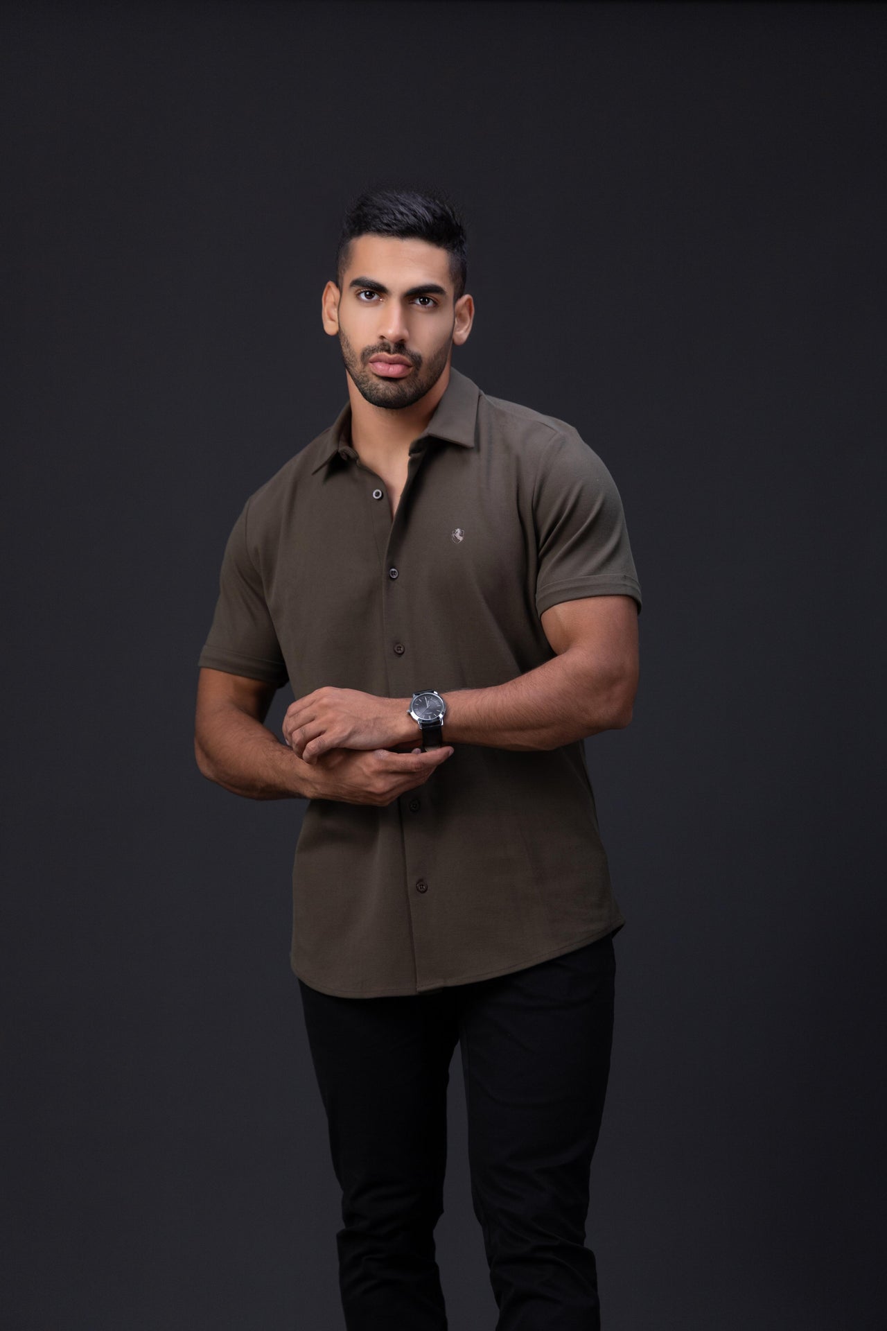 City Weave Knit Shirt