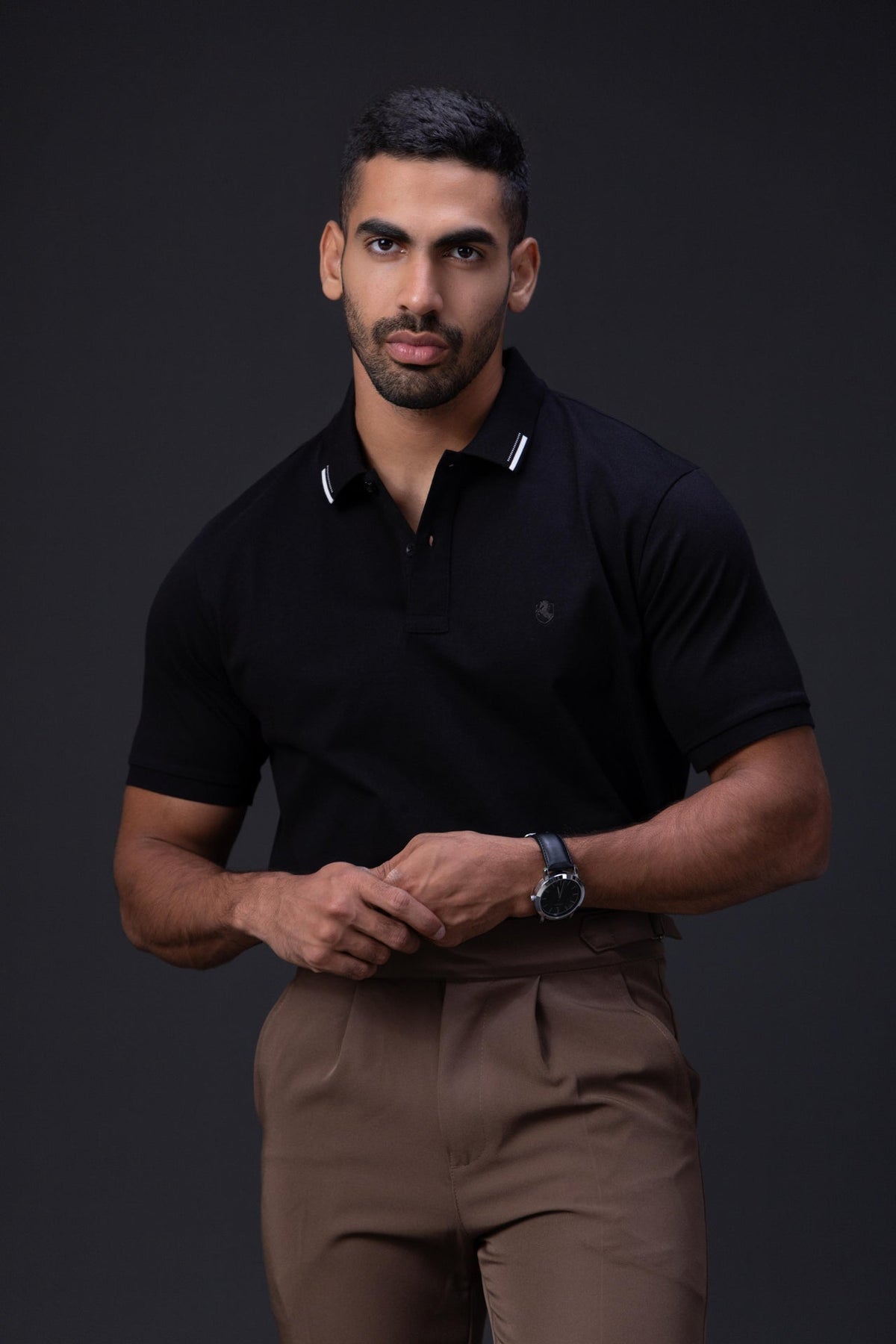 The Refined Tipped Collar Polo