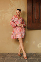 The Ruffled Surplice Mini