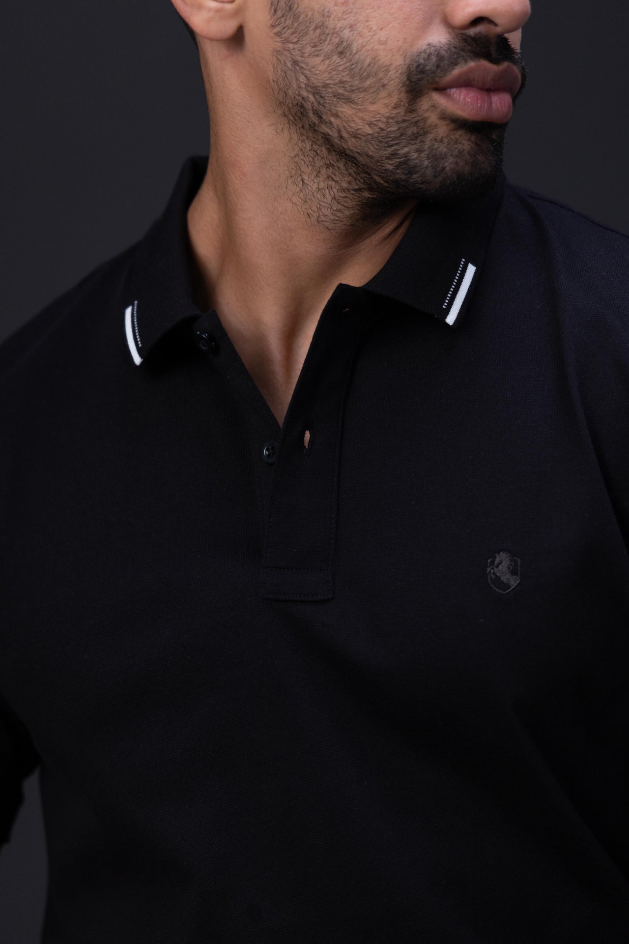 The Refined Tipped Collar Polo