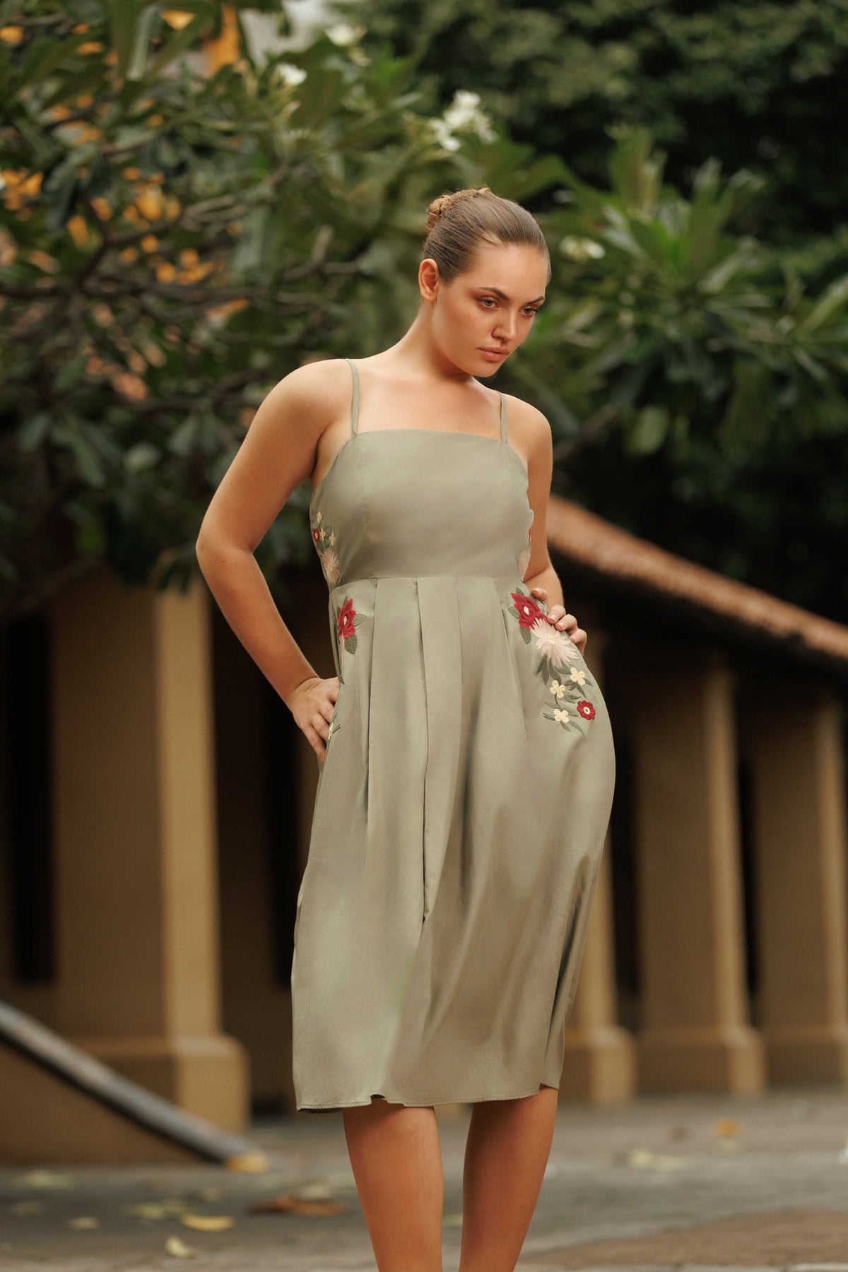 The Embroidered Fit-and-Flare