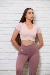 Texture Fit Crop Top