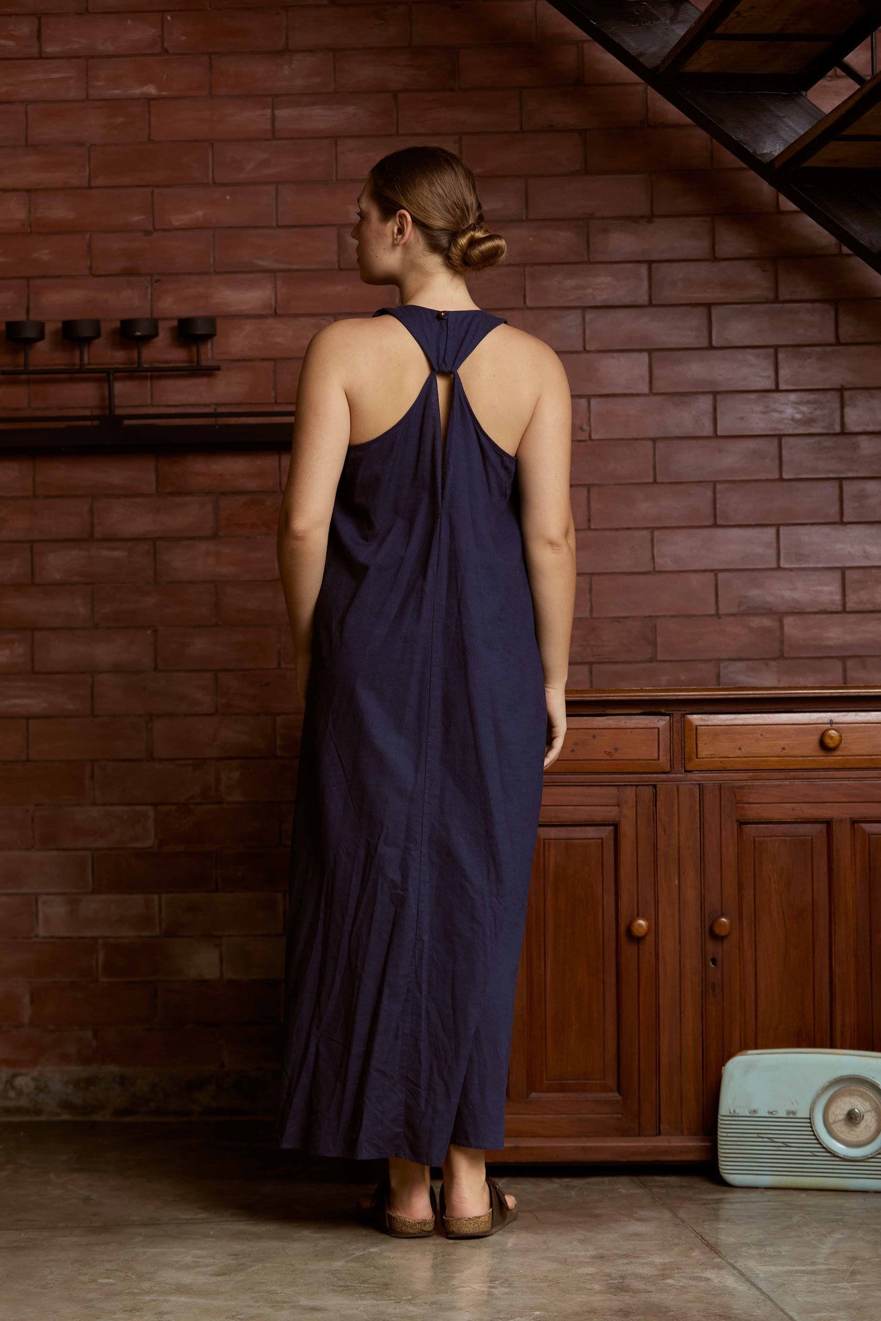 Velina Bloom Linen Dress