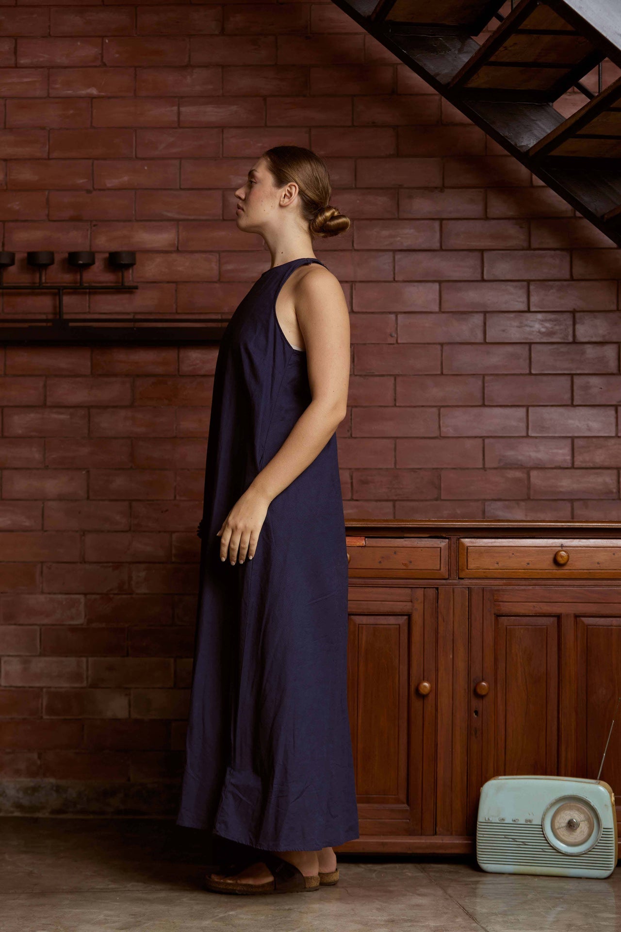 Velina Bloom Linen Dress