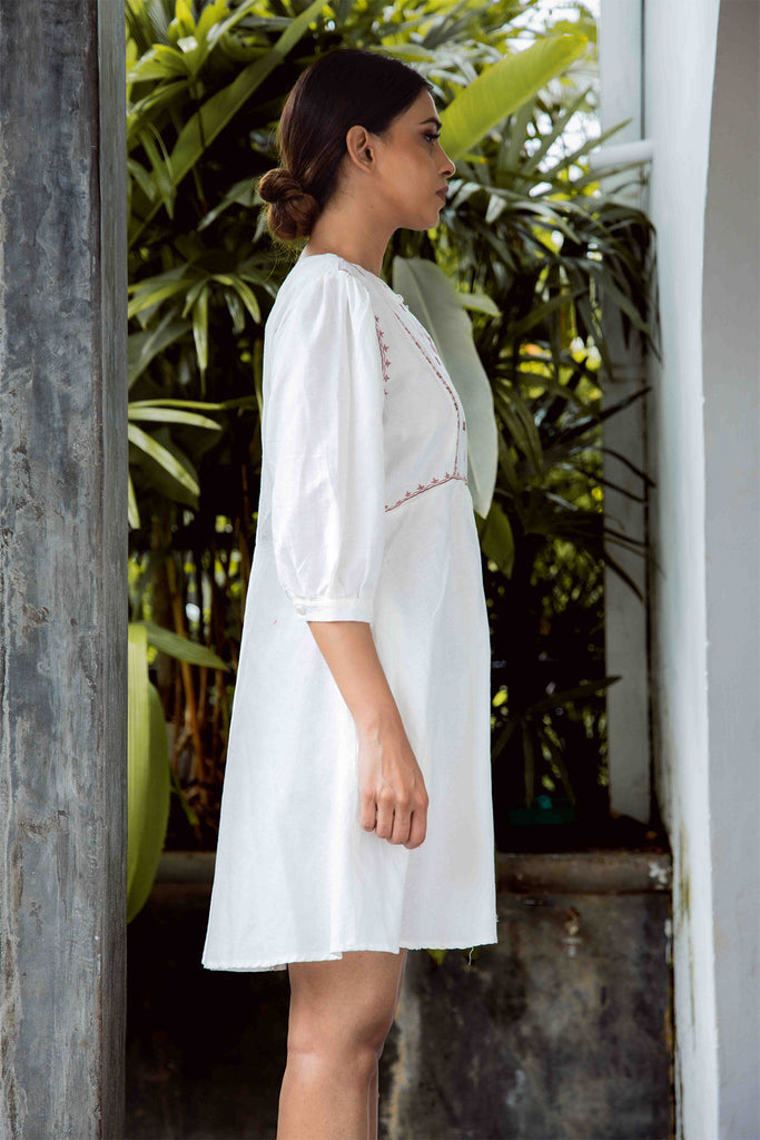 Dreamy Star Linen Dress