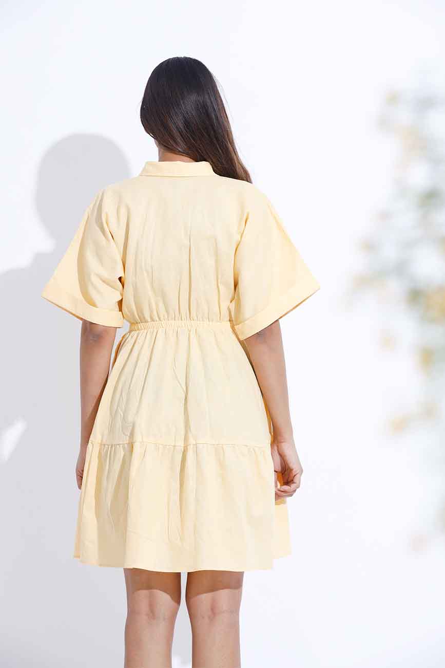 Tranquil Trails Linen Dress