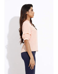 Embroidery Placket Detail WW Top