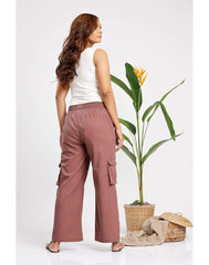 Cargo Pocket Linen Pant