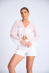 Frill Essence Long Sleeve Top