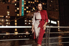 Two-Tone Twilight Button-Down