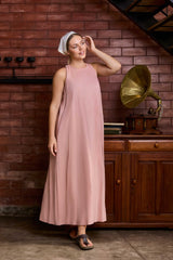 Velina Bloom Linen Dress