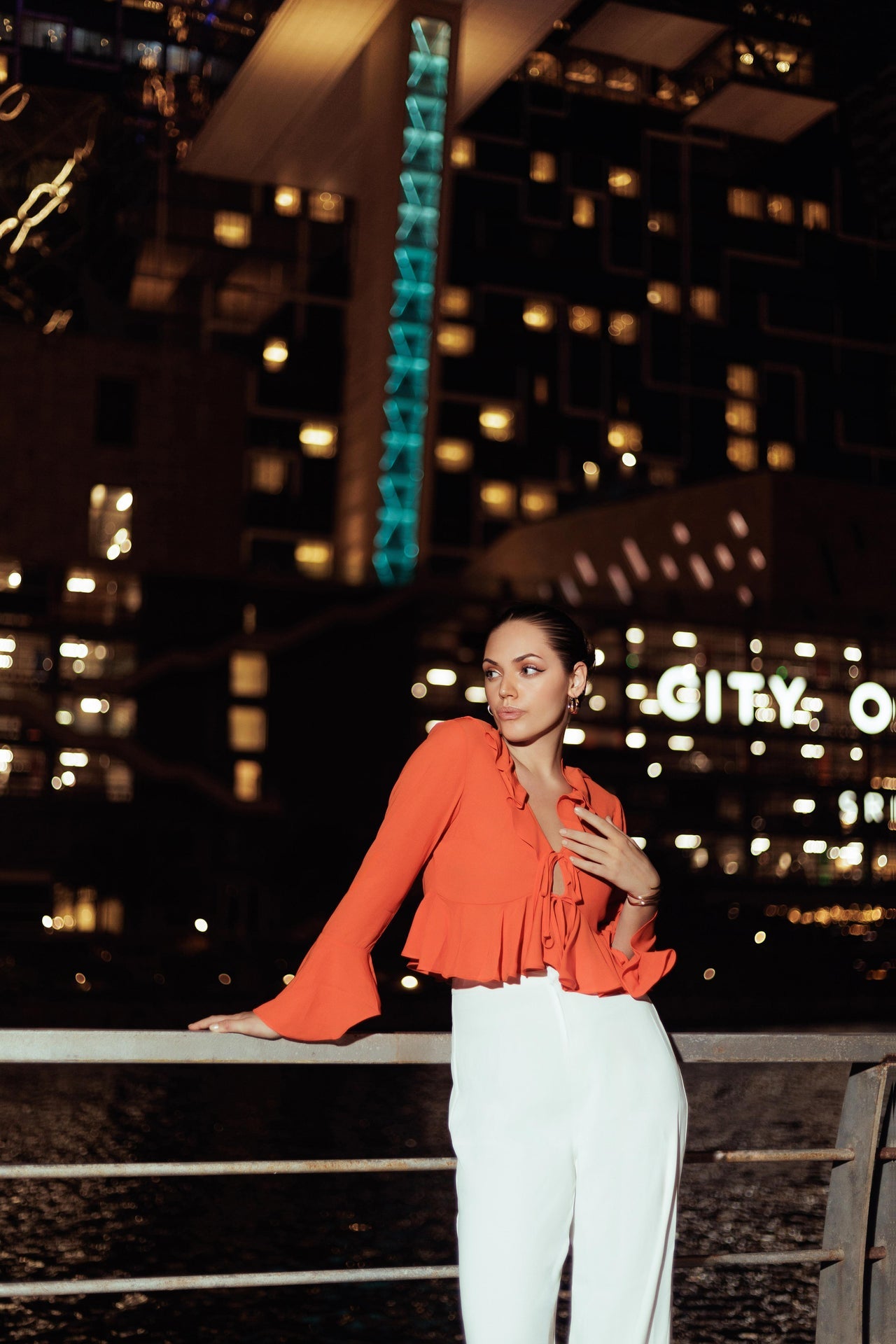 Bellflower Ruffle Top