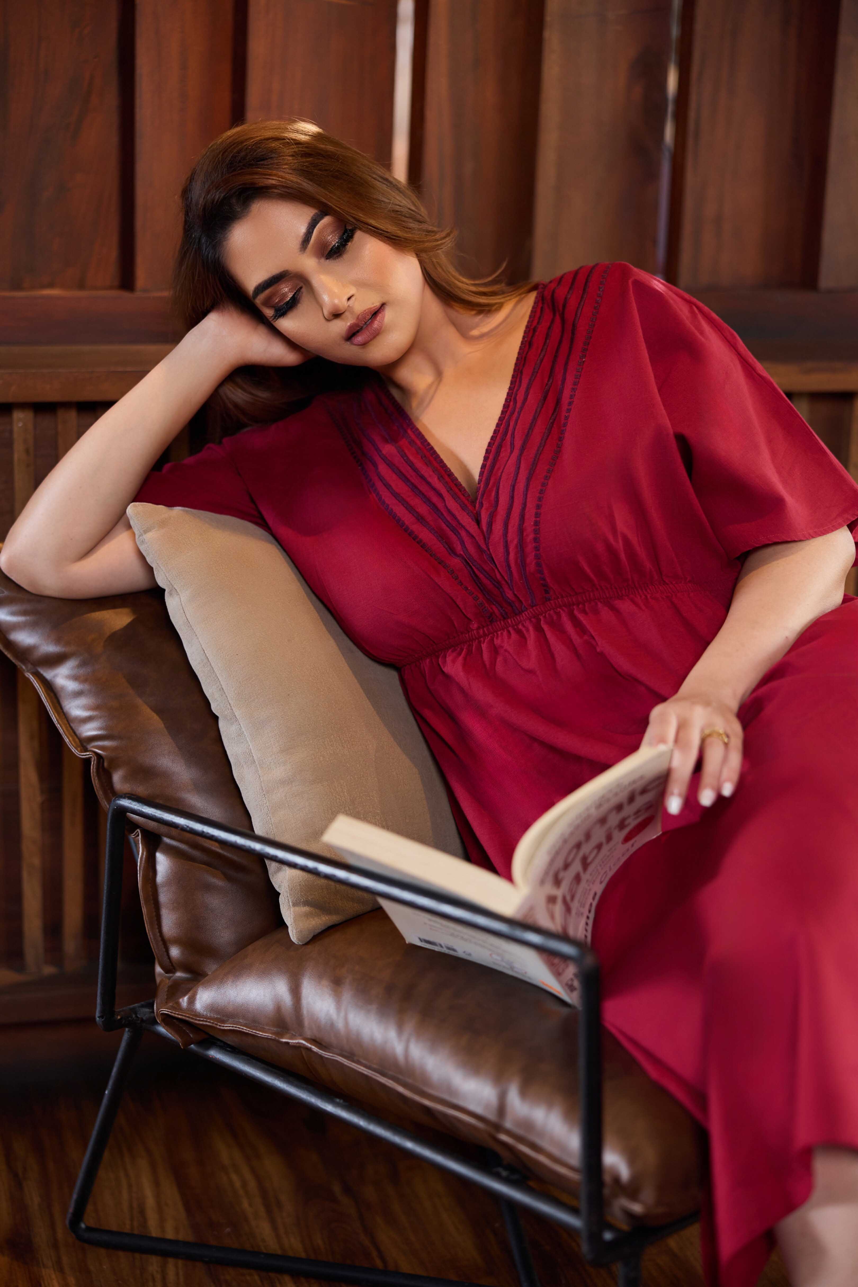 Thyra Threads Linen Dress