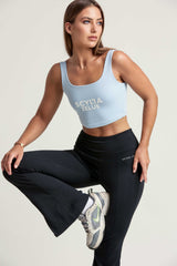 Sleek Slit Flare Legging