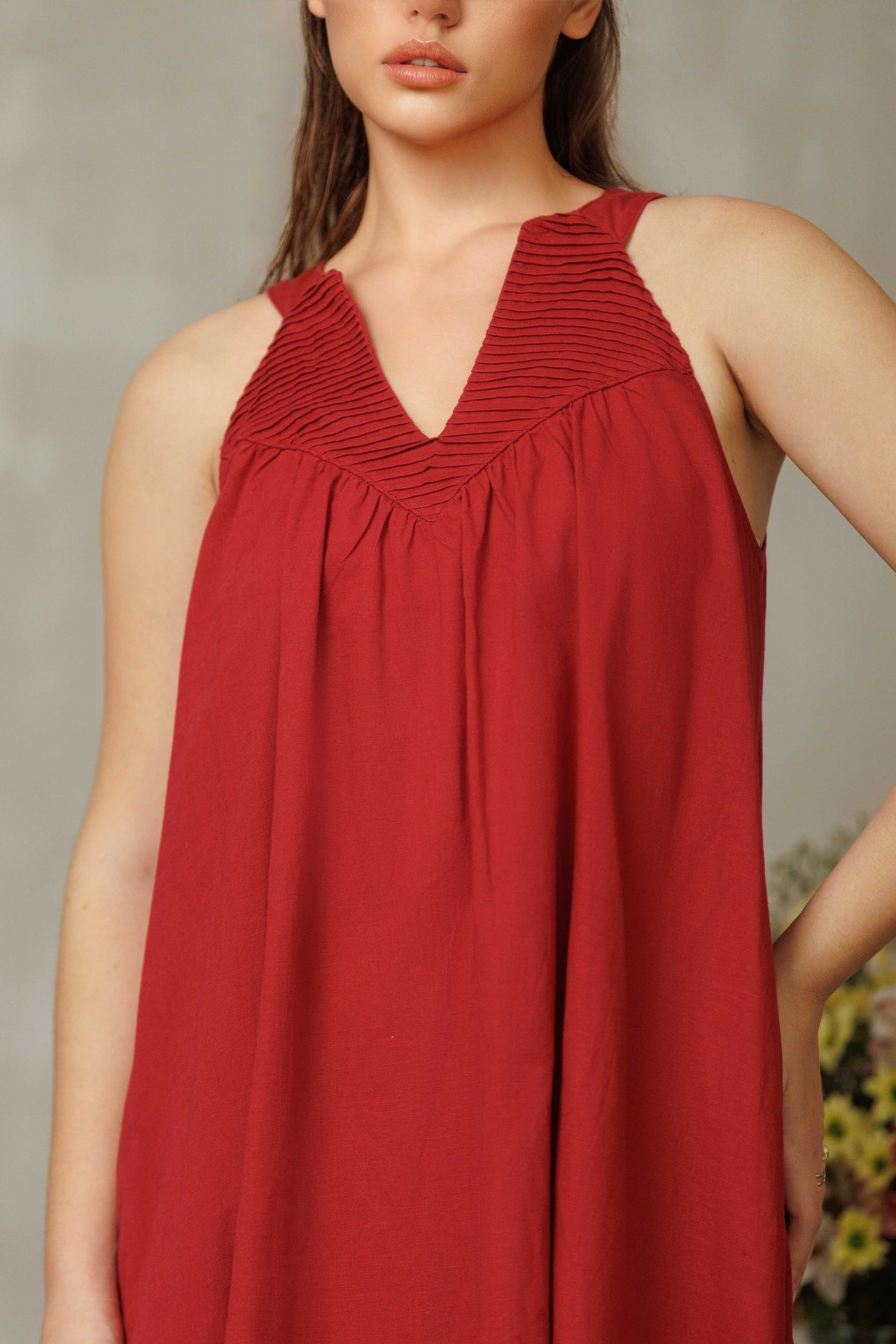 Lenné Yara Linen Dress