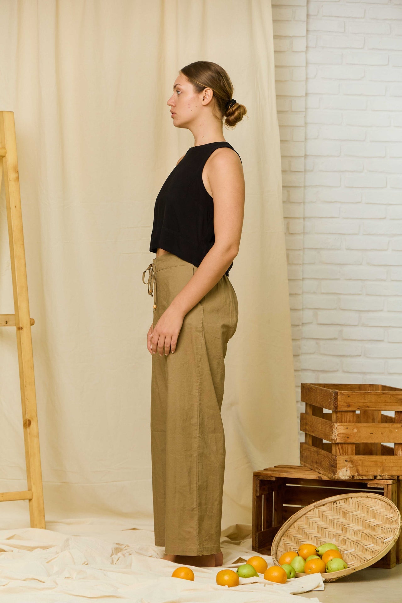 Summer Linen Basic Pant