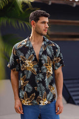 Summer Shirt Midnight Palm