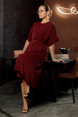 Crimson Serenity WW Dress
