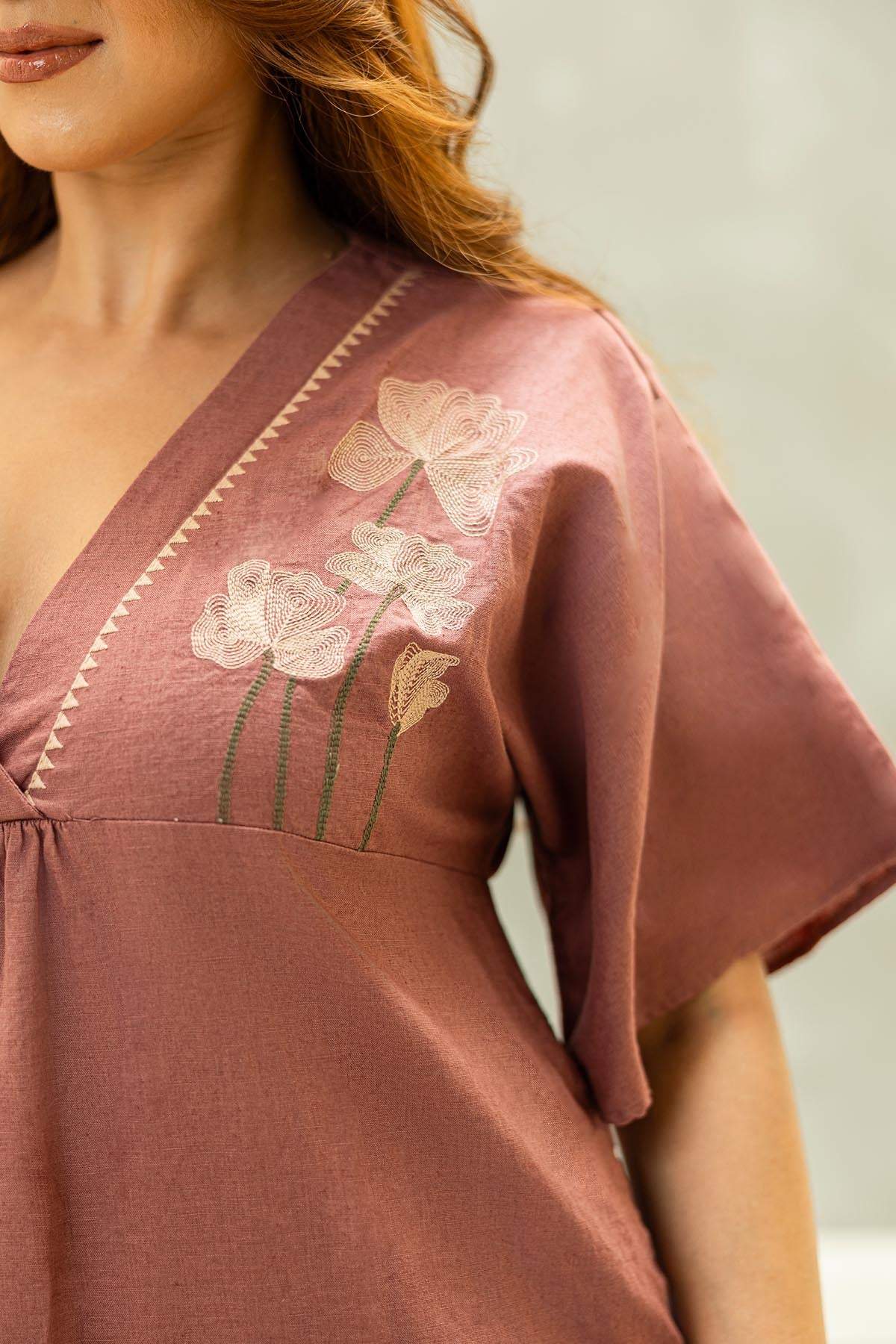Wildflower Linen Dress