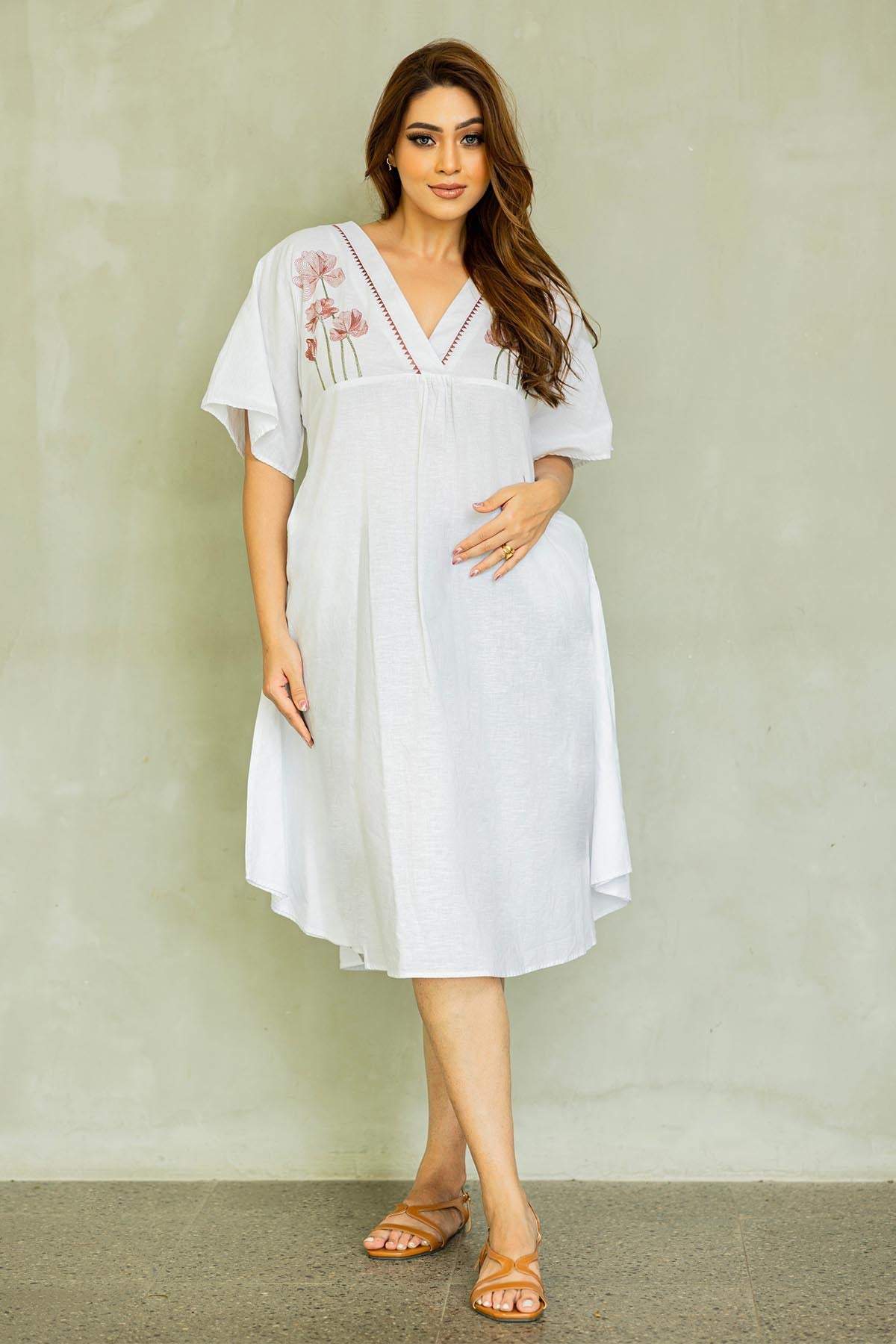 Wildflower Linen Dress