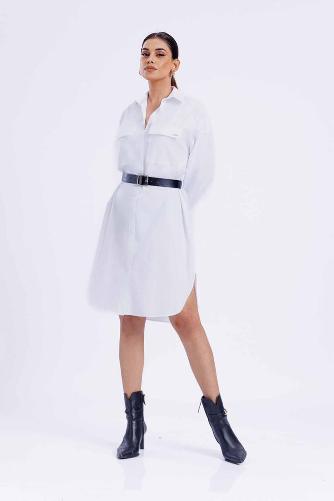 Relaxed Shirt Dress